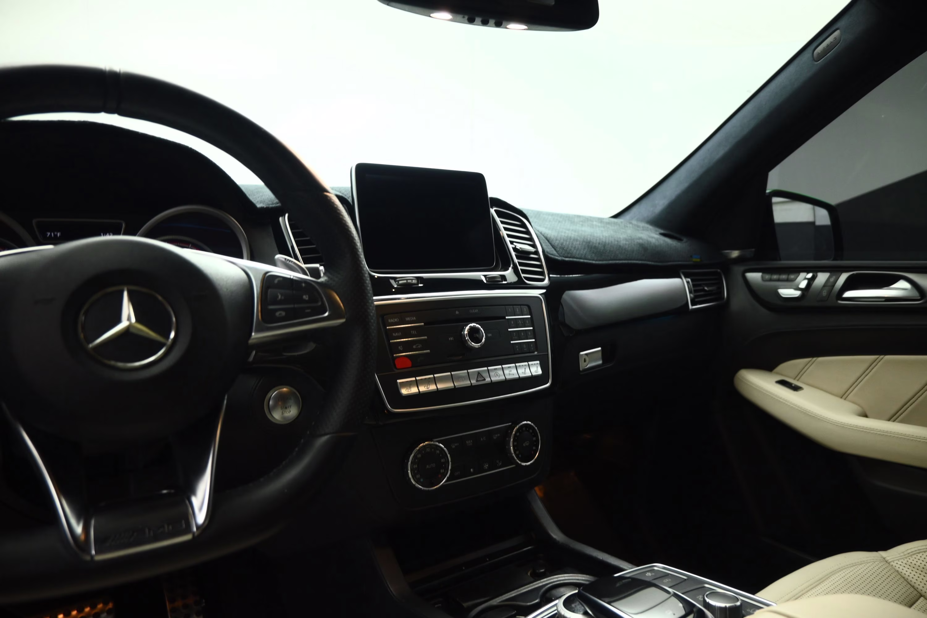 2016 Black Mercedes-Benz GLE GLE 63 AMG AWD SUV