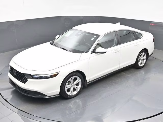 2024 Platinum White Pearl Honda Accord LX FWD Sedan