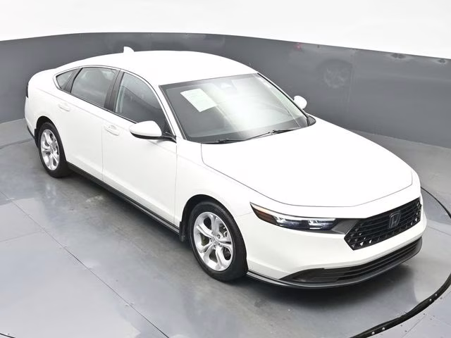 2024 Platinum White Pearl Honda Accord LX FWD Sedan