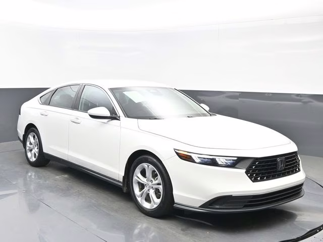 2024 Platinum White Pearl Honda Accord LX FWD Sedan