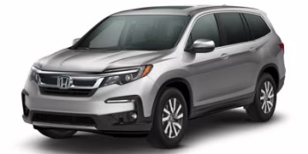 2021 Modern Steel Metallic Honda Pilot EX-L AWD SUV