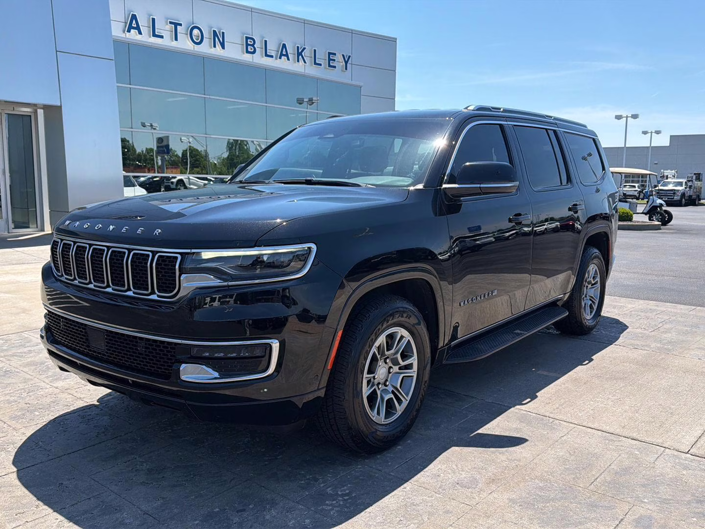 2024 Diamond Black Crystal Pearlcoat Jeep Wagoneer 4X4 4X4 SUV