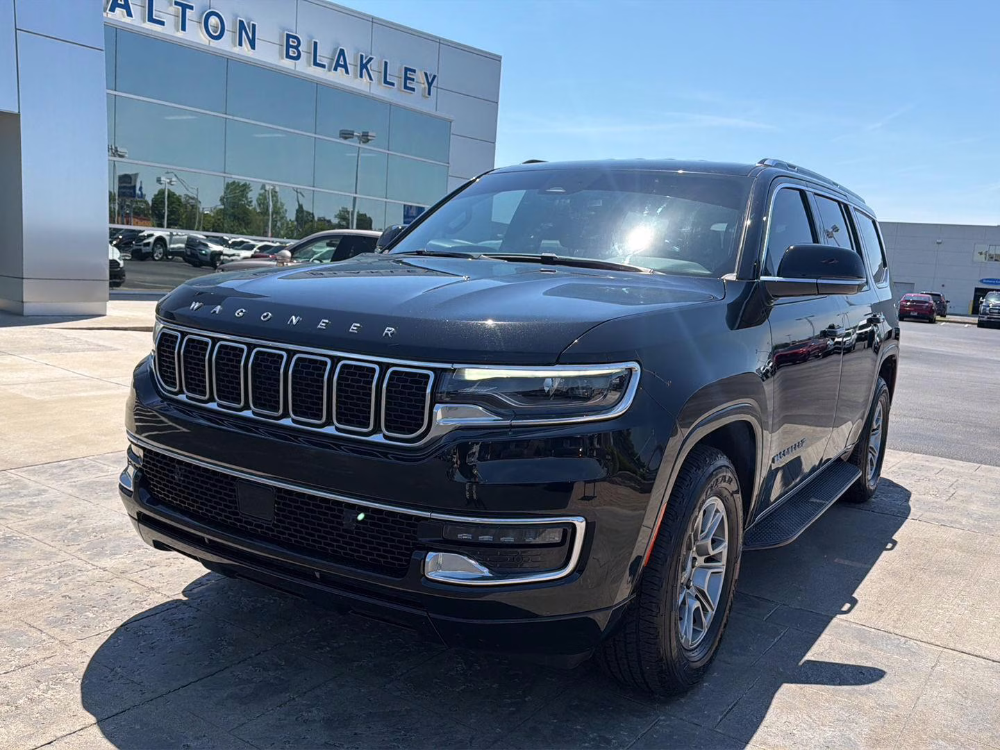 2024 Diamond Black Crystal Pearlcoat Jeep Wagoneer 4X4 4X4 SUV