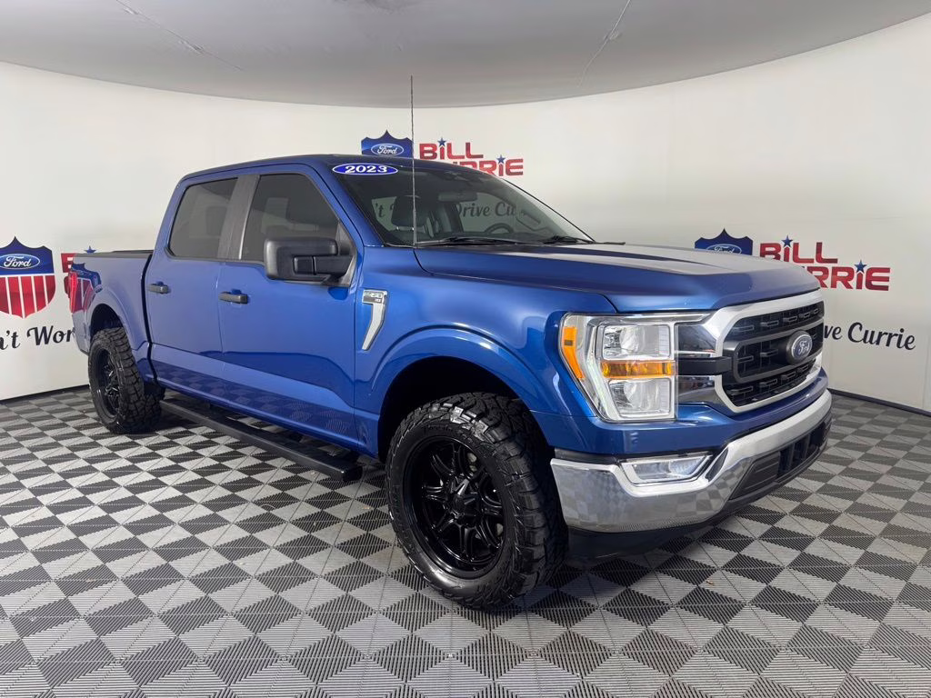 2023 Blue Metallic Ford F-150 XLT RWD Truck