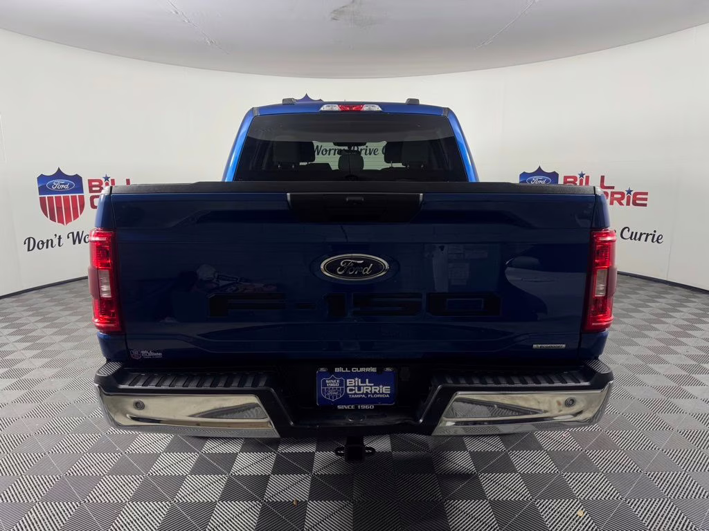 2023 Blue Metallic Ford F-150 XLT RWD Truck