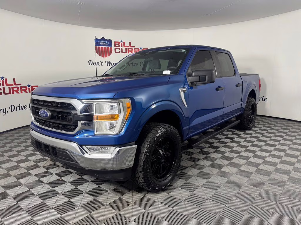 2023 Blue Metallic Ford F-150 XLT RWD Truck