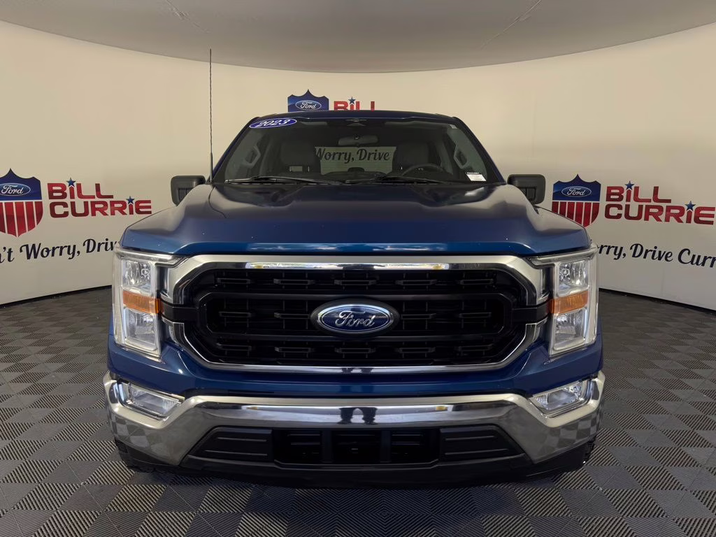 2023 Blue Metallic Ford F-150 XLT RWD Truck