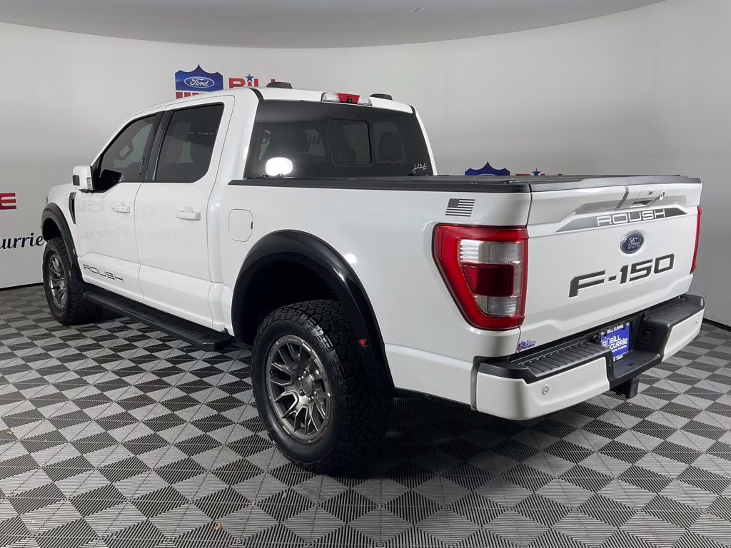 2022 White Metallic Ford F-150 Lariat 4X4 Truck