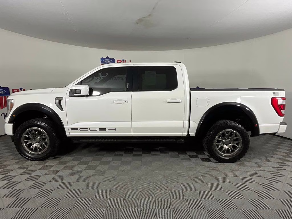2022 White Metallic Ford F-150 Lariat 4X4 Truck