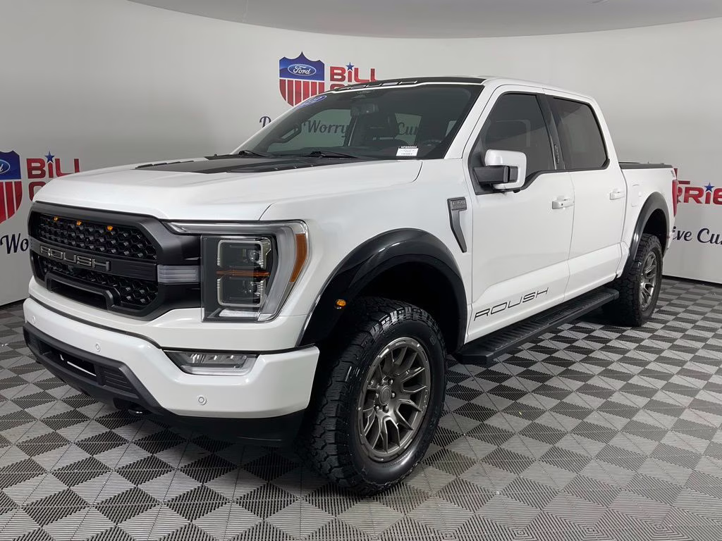 2022 White Metallic Ford F-150 Lariat 4X4 Truck