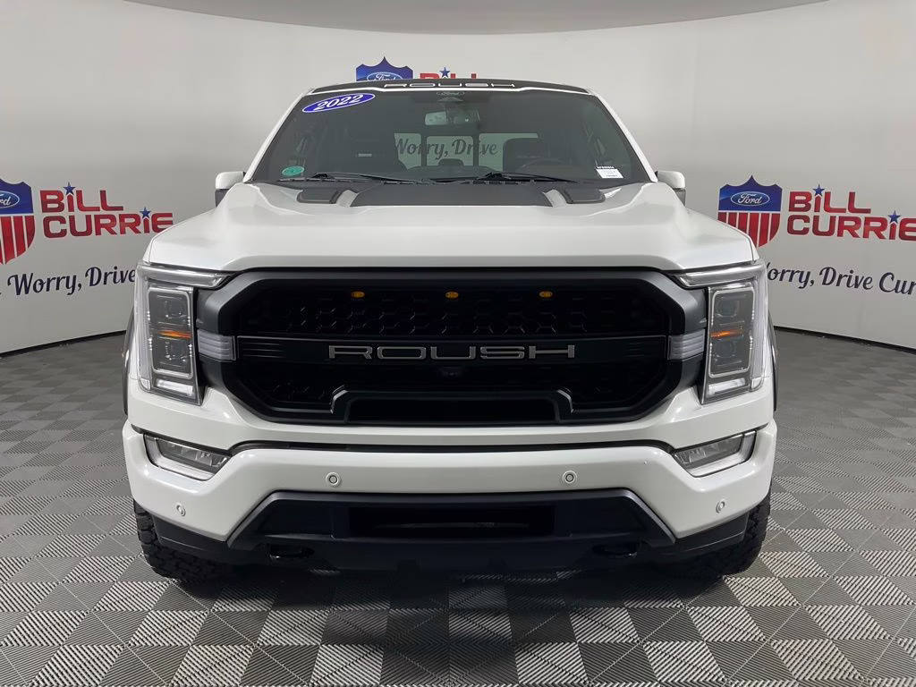 2022 White Metallic Ford F-150 Lariat 4X4 Truck