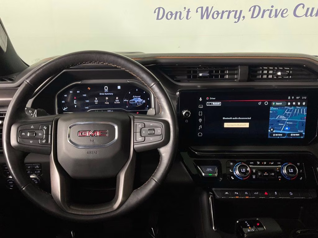 2023 Summit White GMC Sierra 1500 AT4 4X4 Truck