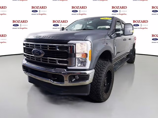 2023 Gray Metallic Ford Super Duty F-250 SRW XLT 4X4 Truck