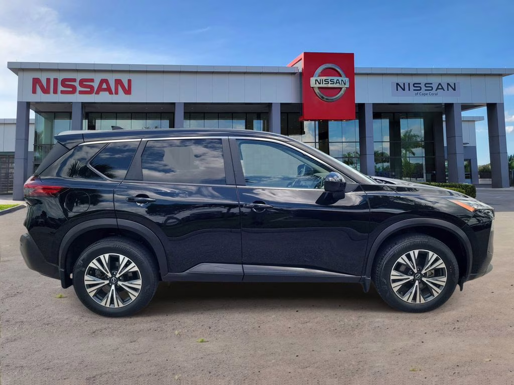 2023 Super Black Nissan Rogue SV FWD SUV