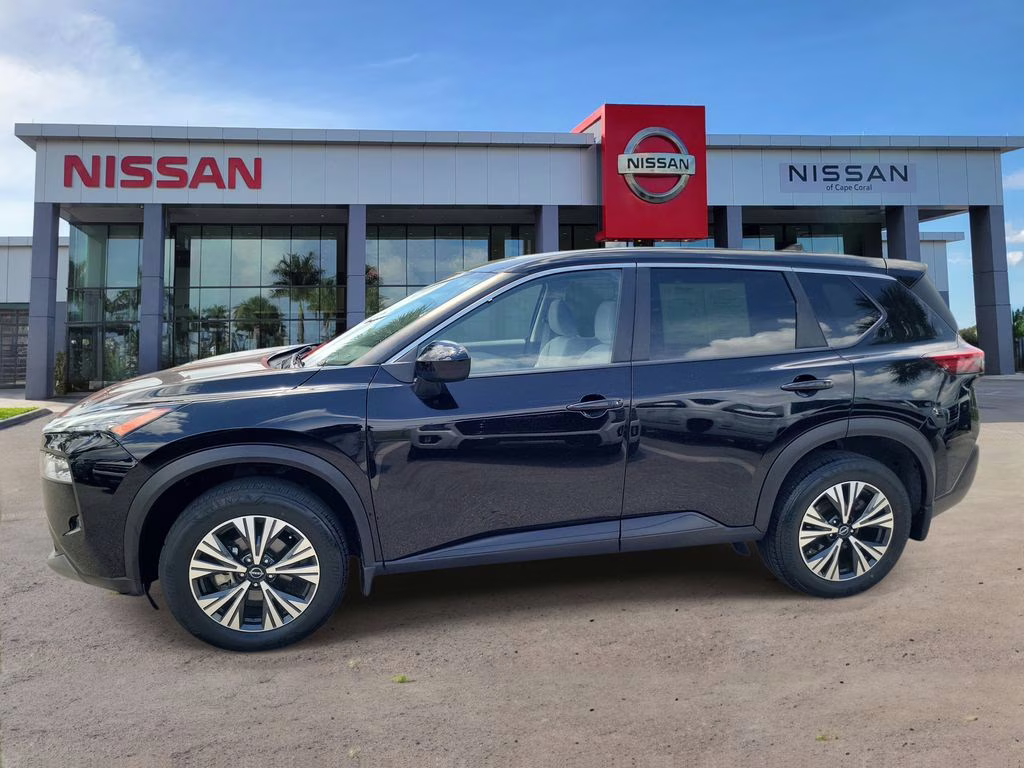 2023 Super Black Nissan Rogue SV FWD SUV