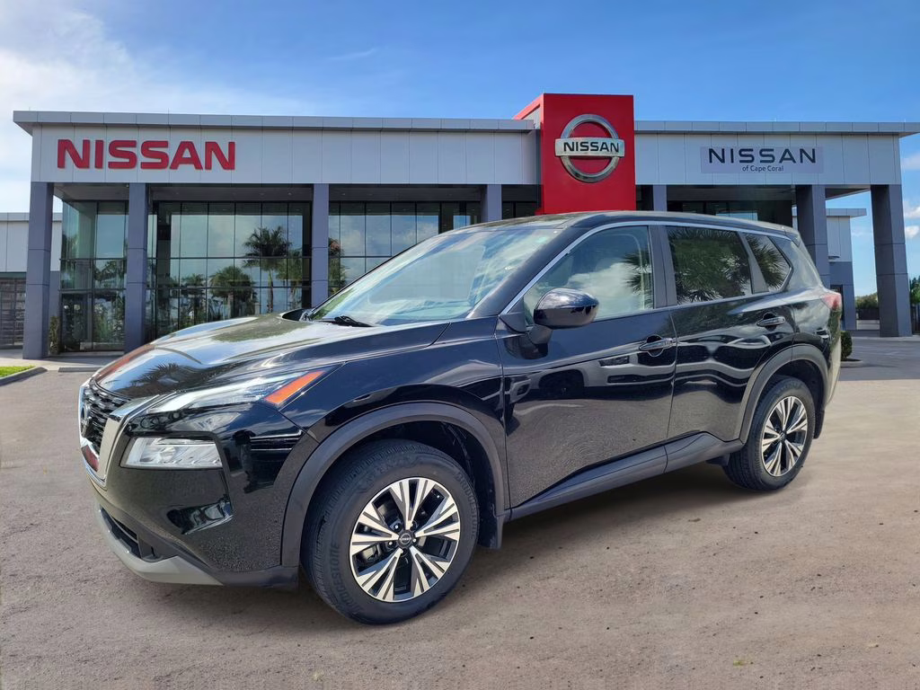 2023 Super Black Nissan Rogue SV FWD SUV