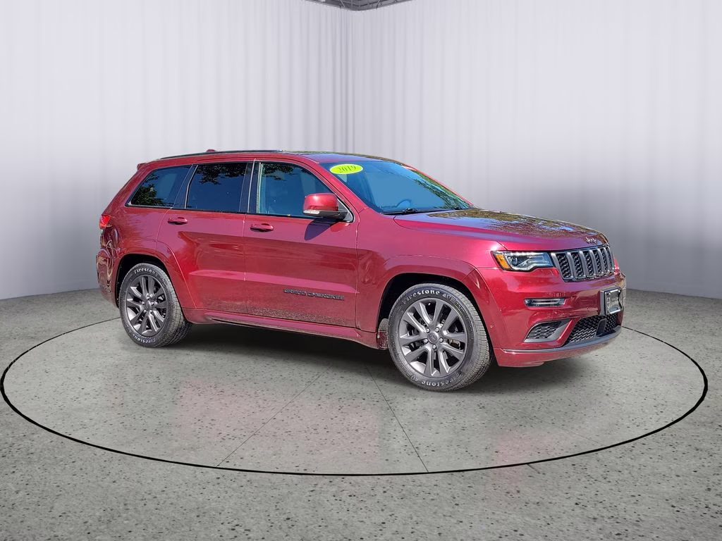 2019 Velvet Red Pearlcoat Jeep Grand Cherokee High Altitude 4X4 SUV
