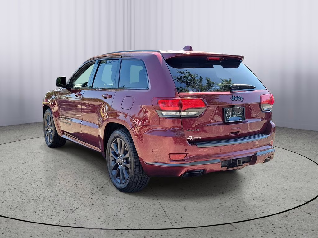 2019 Velvet Red Pearlcoat Jeep Grand Cherokee High Altitude 4X4 SUV