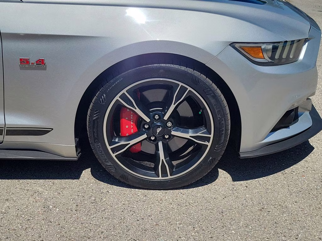 2017 Silver Ford Mustang GT Premium RWD Convertible