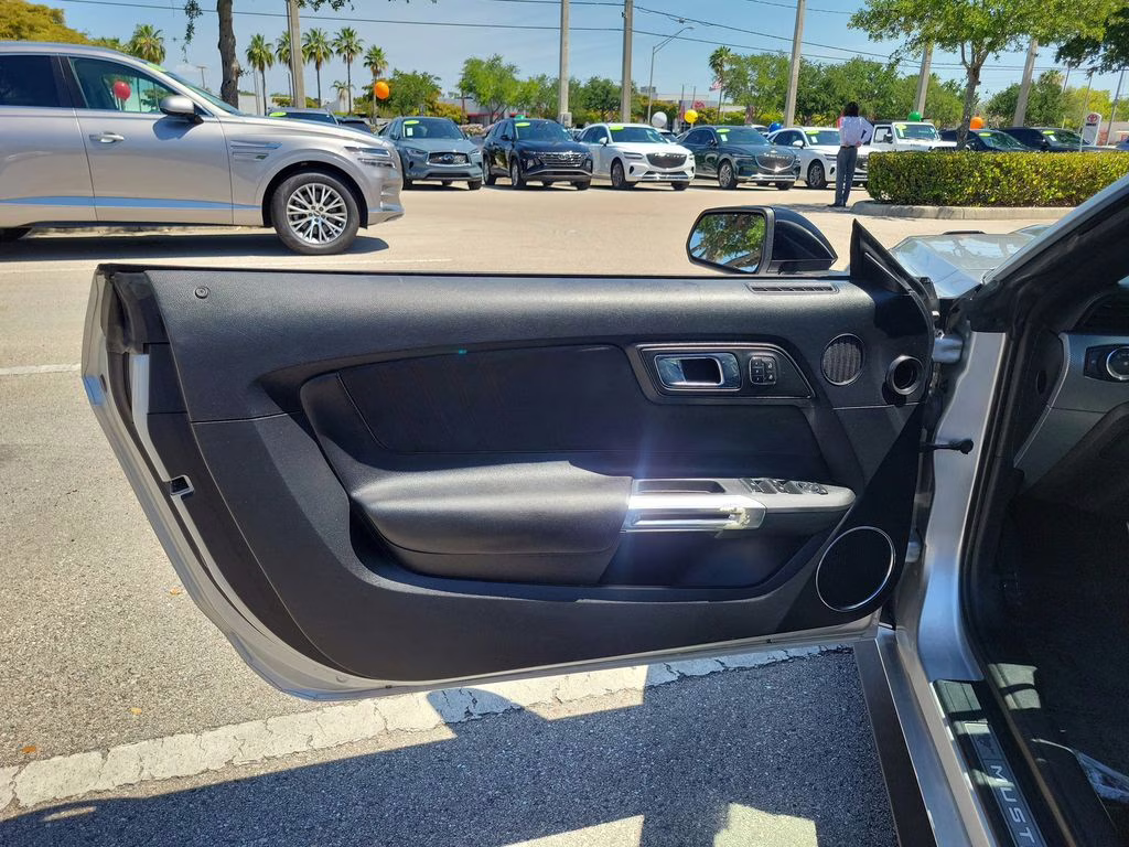 2017 Silver Ford Mustang GT Premium RWD Convertible