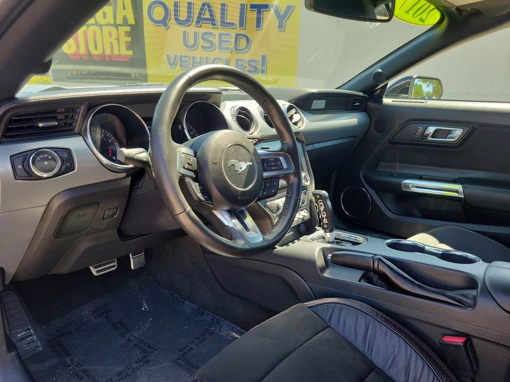 2017 Silver Ford Mustang GT Premium RWD Convertible