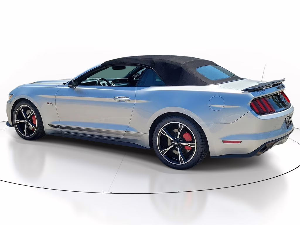 2017 Silver Ford Mustang GT Premium RWD Convertible