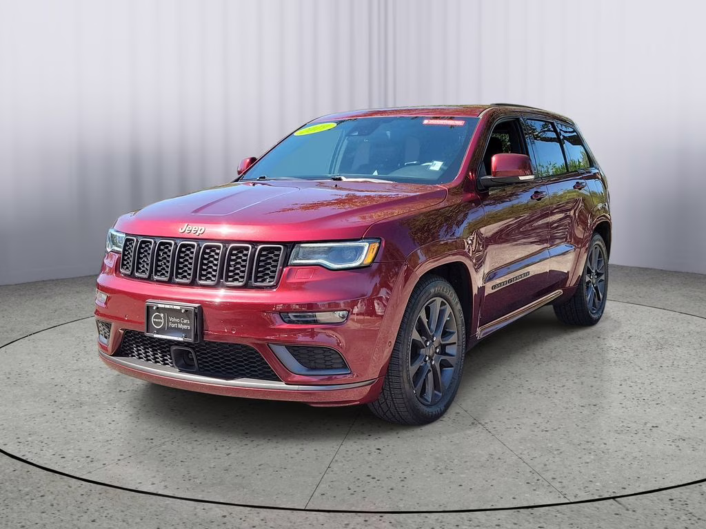 2019 Velvet Red Pearlcoat Jeep Grand Cherokee High Altitude 4X4 SUV