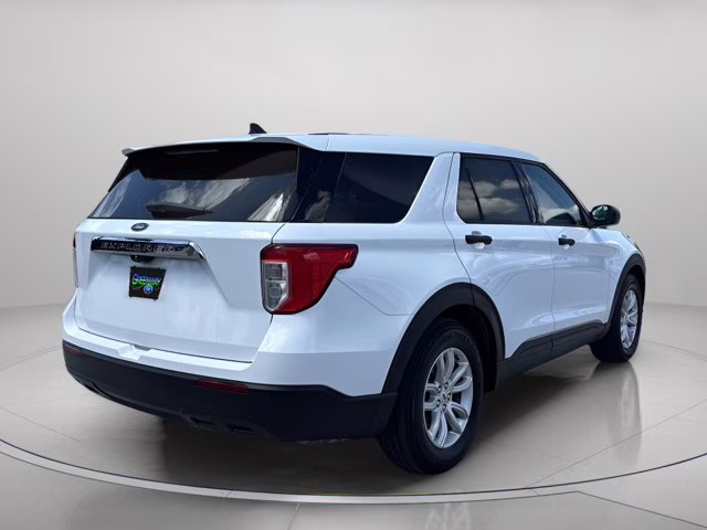 2021 Oxford White Ford Explorer Base RWD SUV