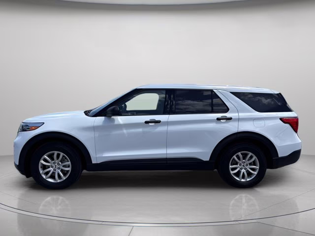 2021 Oxford White Ford Explorer Base RWD SUV