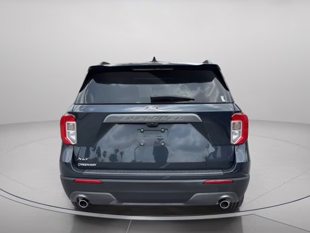 2023 Blue Metallic Ford Explorer XLT RWD SUV