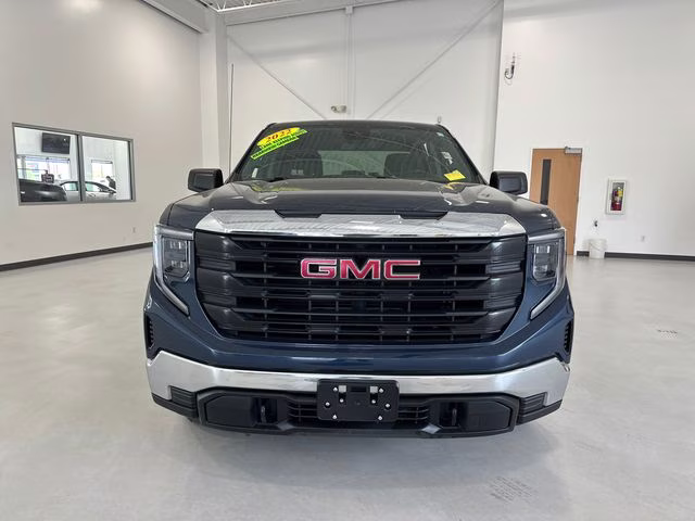 2022 Pacific Blue Metallic GMC Sierra 1500 Pro 4X4 Truck