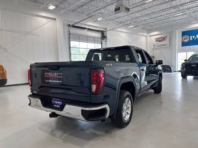 2022 Pacific Blue Metallic GMC Sierra 1500 Pro 4X4 Truck
