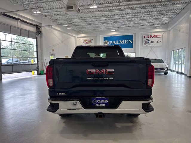 2022 Pacific Blue Metallic GMC Sierra 1500 Pro 4X4 Truck