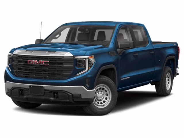 2022 Pacific Blue Metallic GMC Sierra 1500 Pro 4X4 Truck