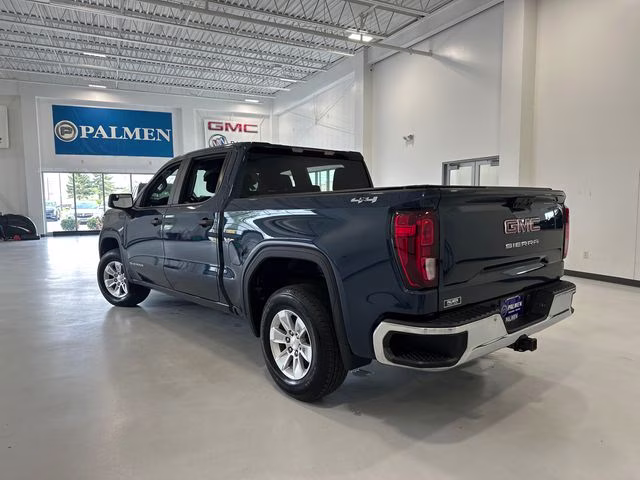 2022 Pacific Blue Metallic GMC Sierra 1500 Pro 4X4 Truck