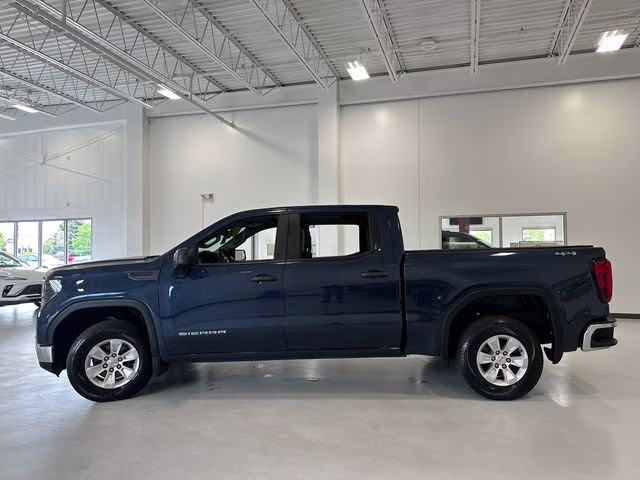 2022 Pacific Blue Metallic GMC Sierra 1500 Pro 4X4 Truck