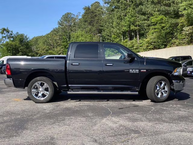 2018 Brilliant Black Crystal Pearlcoat Ram 1500 Big Horn 4X4 Truck