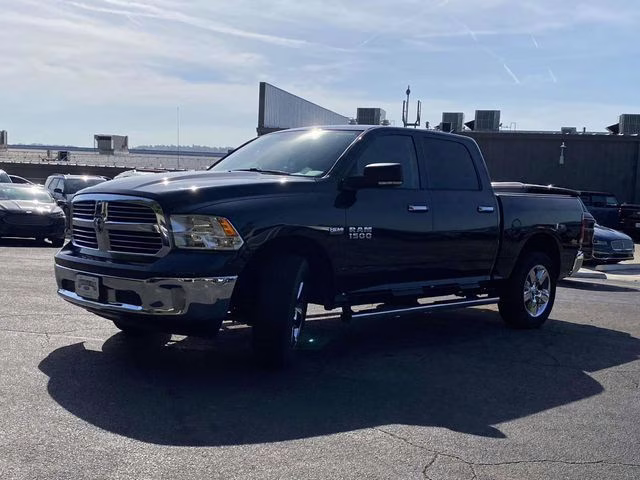 2018 Brilliant Black Crystal Pearlcoat Ram 1500 Big Horn 4X4 Truck