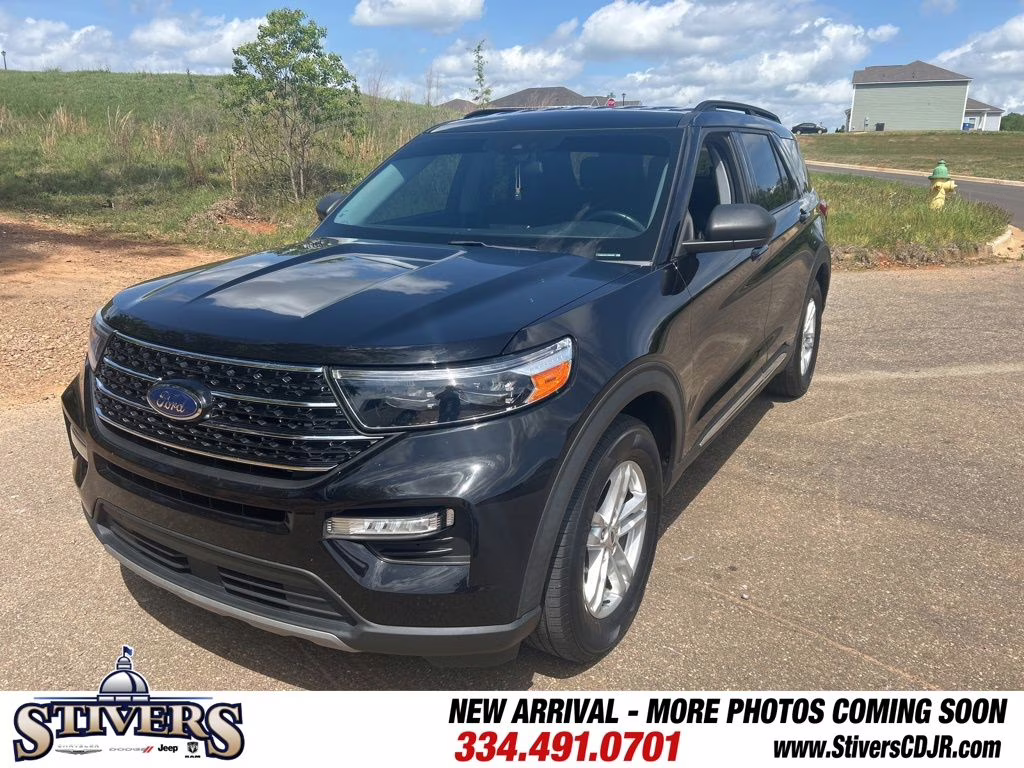 2020 Black Metallic Ford Explorer XLT RWD SUV