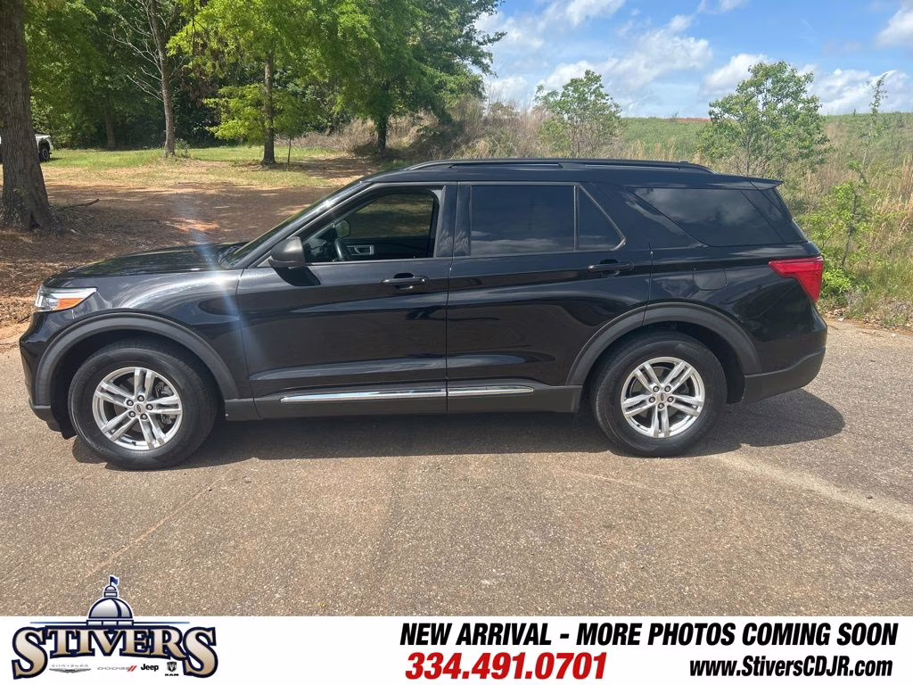 2020 Black Metallic Ford Explorer XLT RWD SUV