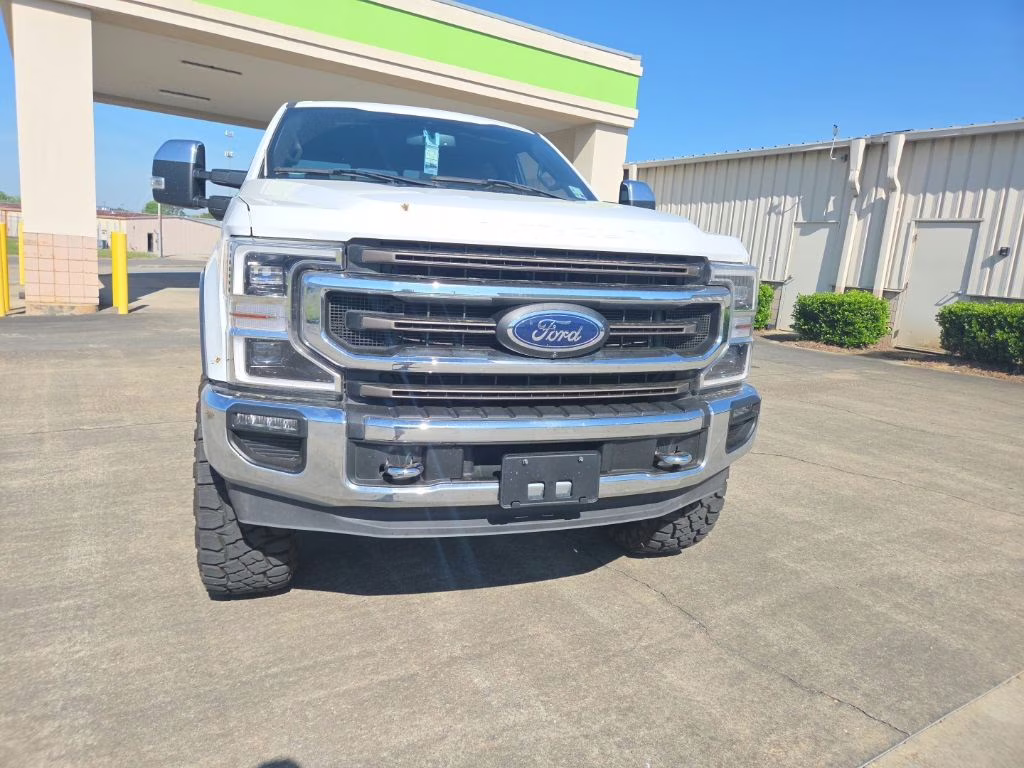 2022 Star White Metallic Tri-Coat Ford Super Duty F-250 SRW King Ranch 4X4 Truck