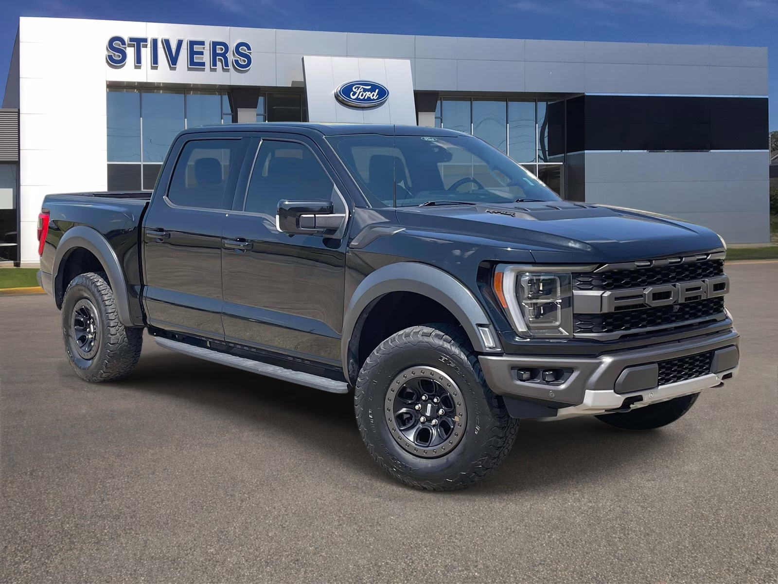2022 Agate Black Metallic Ford F-150 Raptor 4X4 Truck