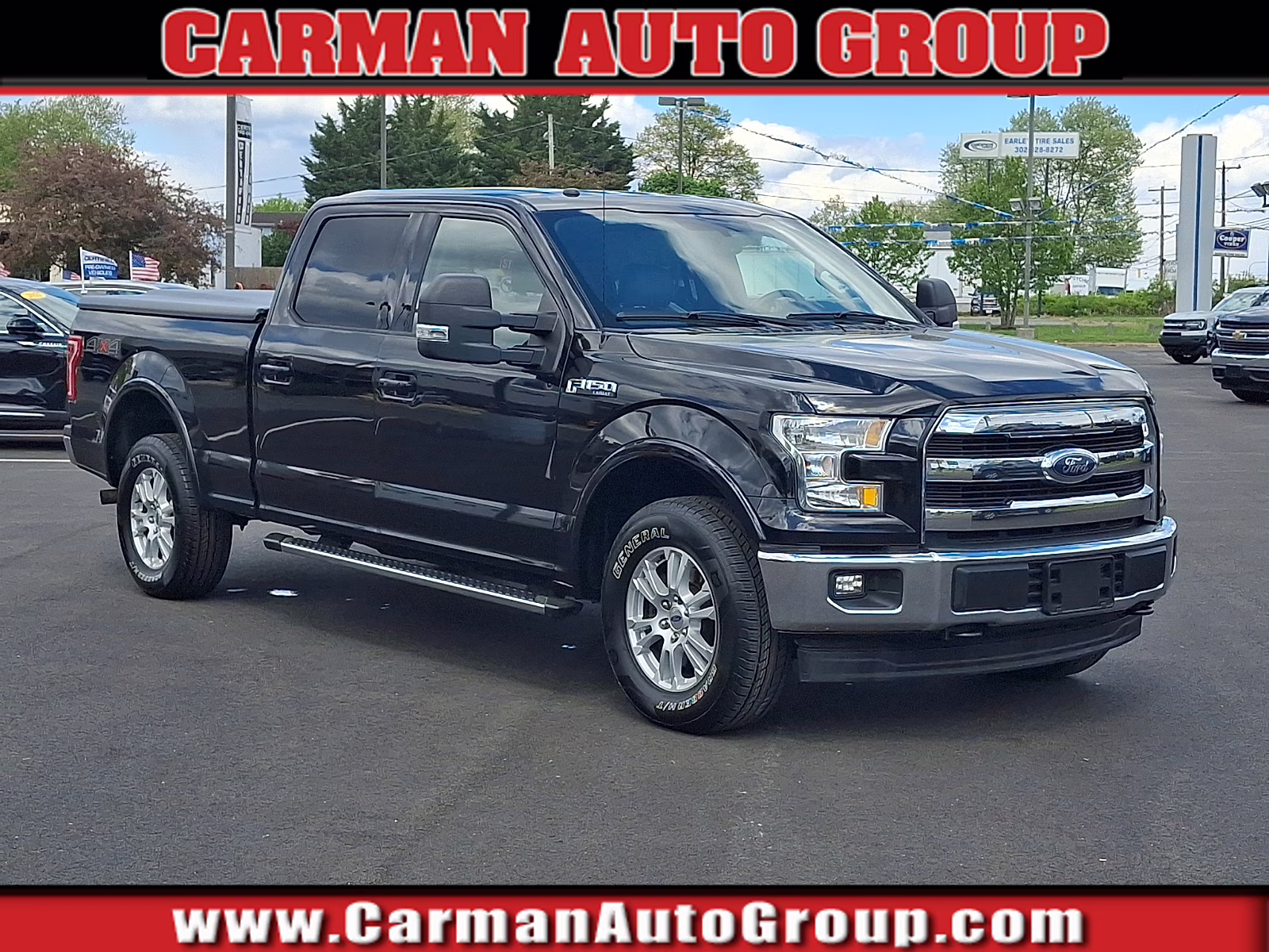 2017 Shadow Black - G1 Ford F-150 LARIAT 4X4