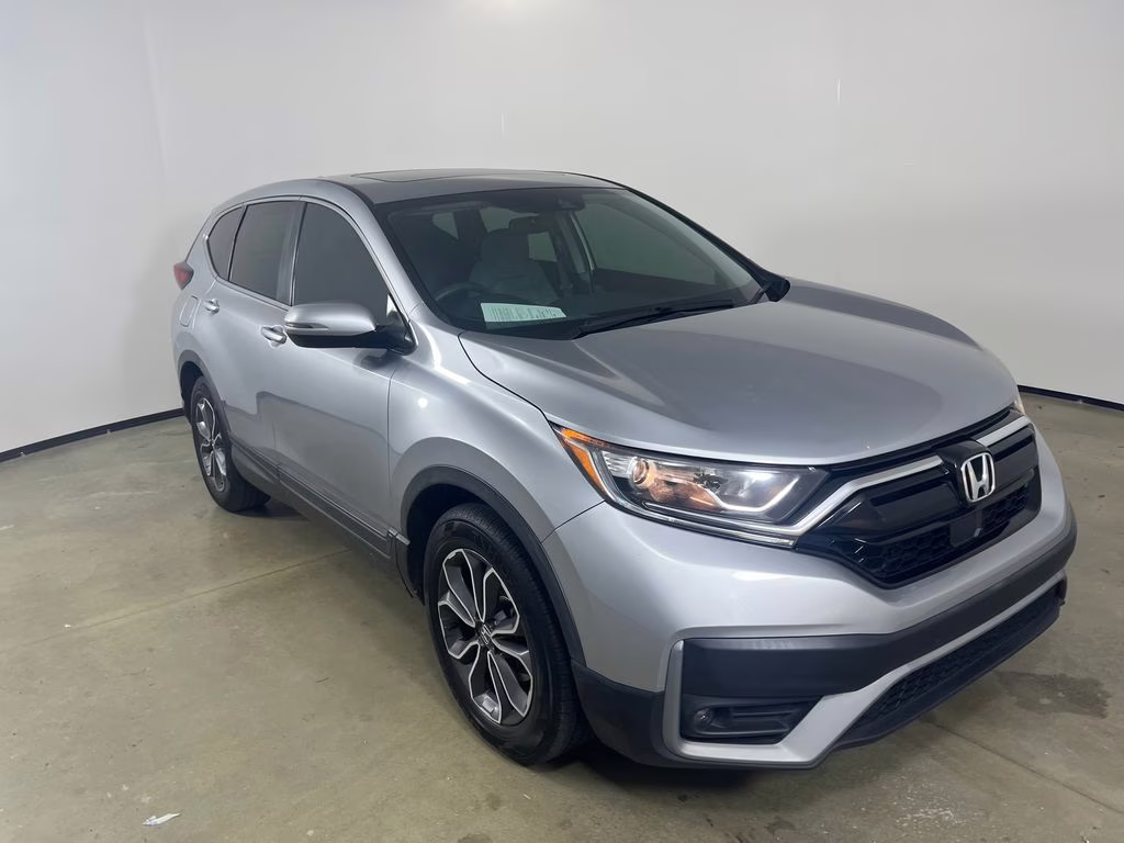 2021 Lunar Silver Metallic Honda CR-V EX FWD SUV