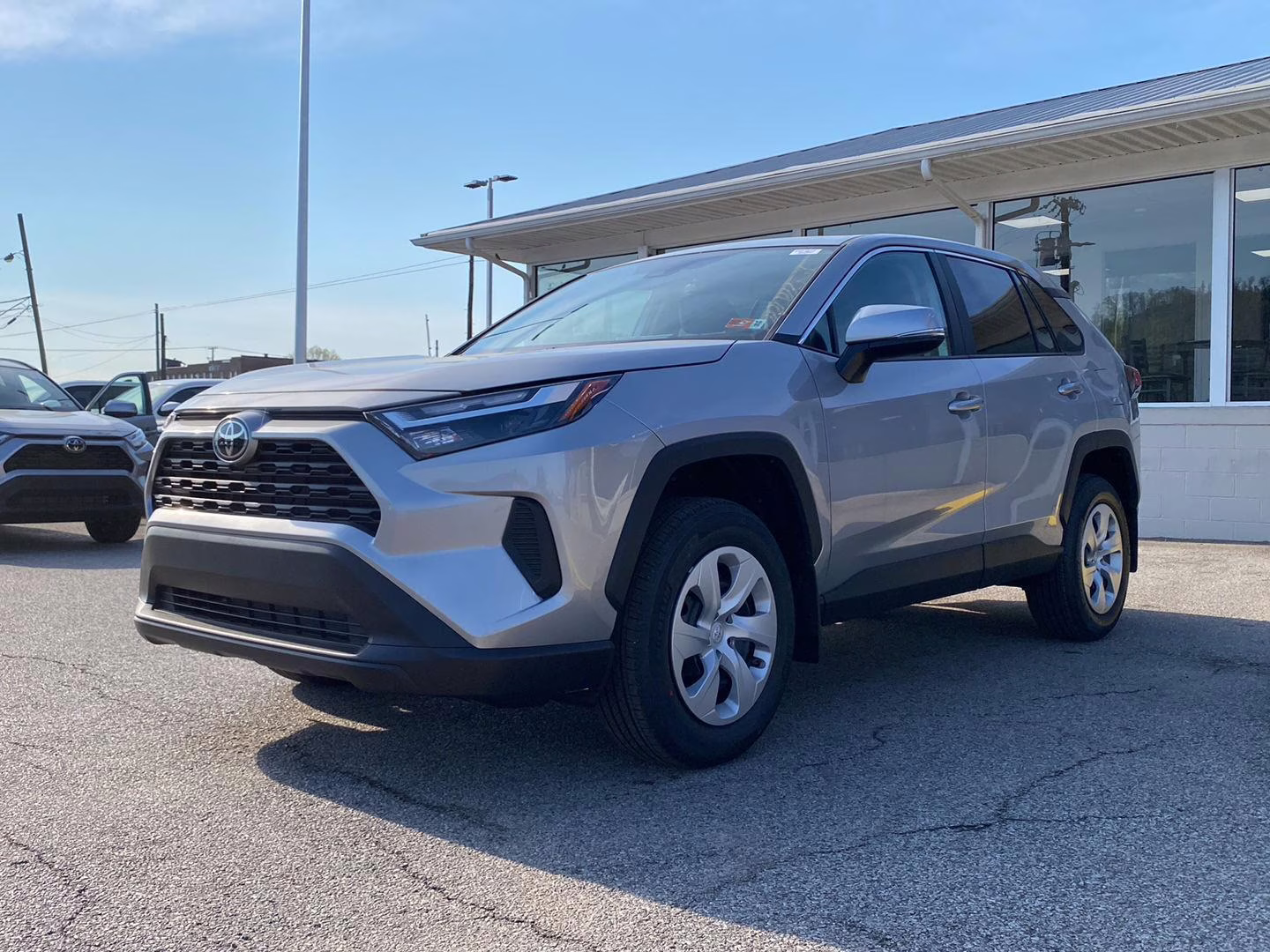 2025 Silver Sky Metallic Toyota RAV4 LE AWD SUV