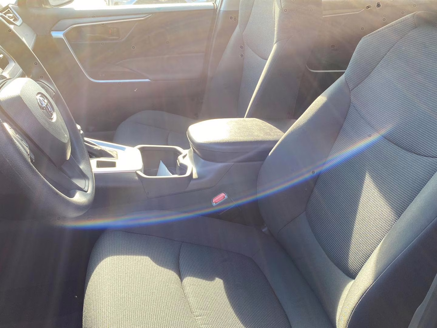 2025 Silver Sky Metallic Toyota RAV4 LE AWD SUV