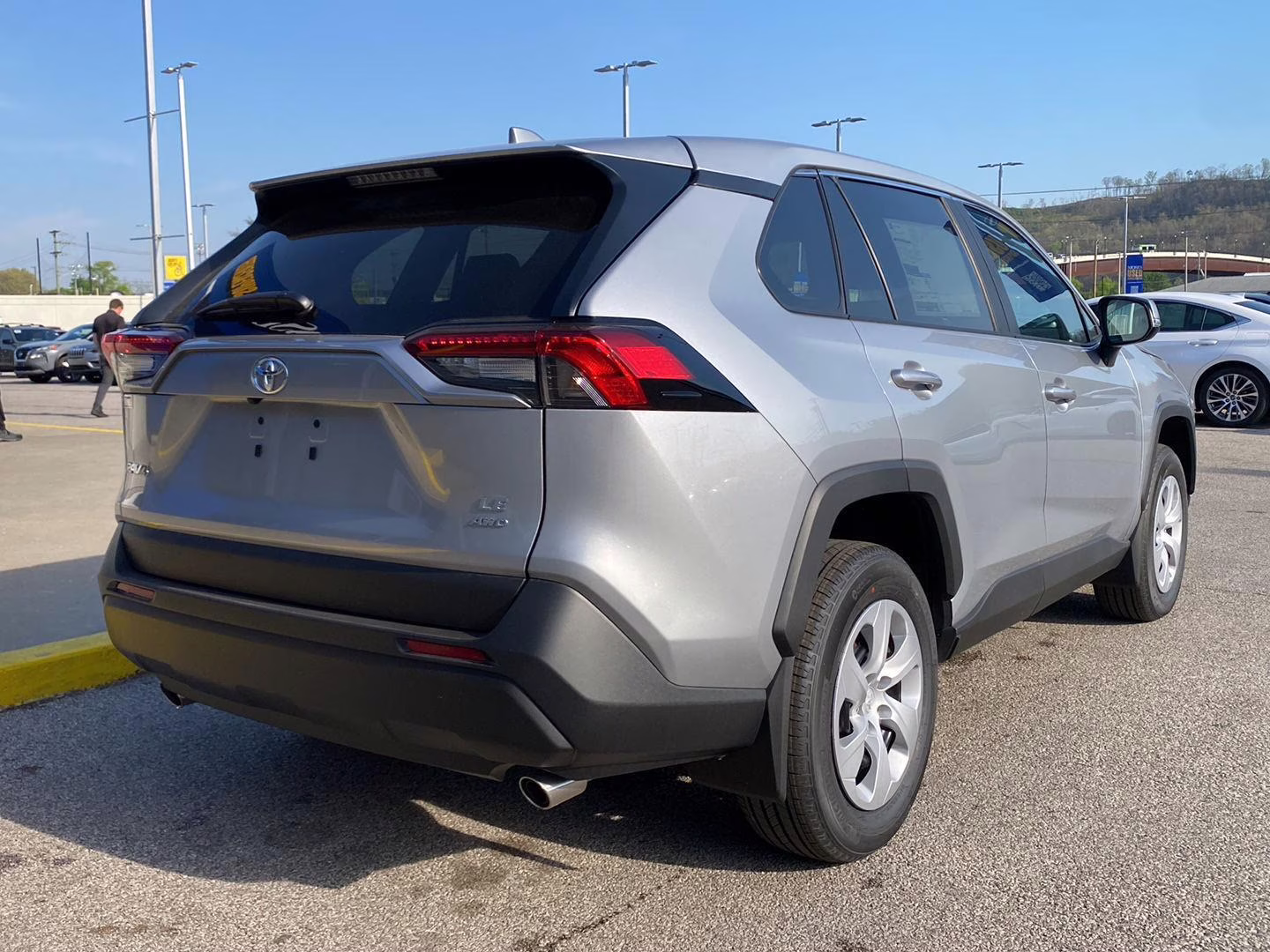 2025 Silver Sky Metallic Toyota RAV4 LE AWD SUV