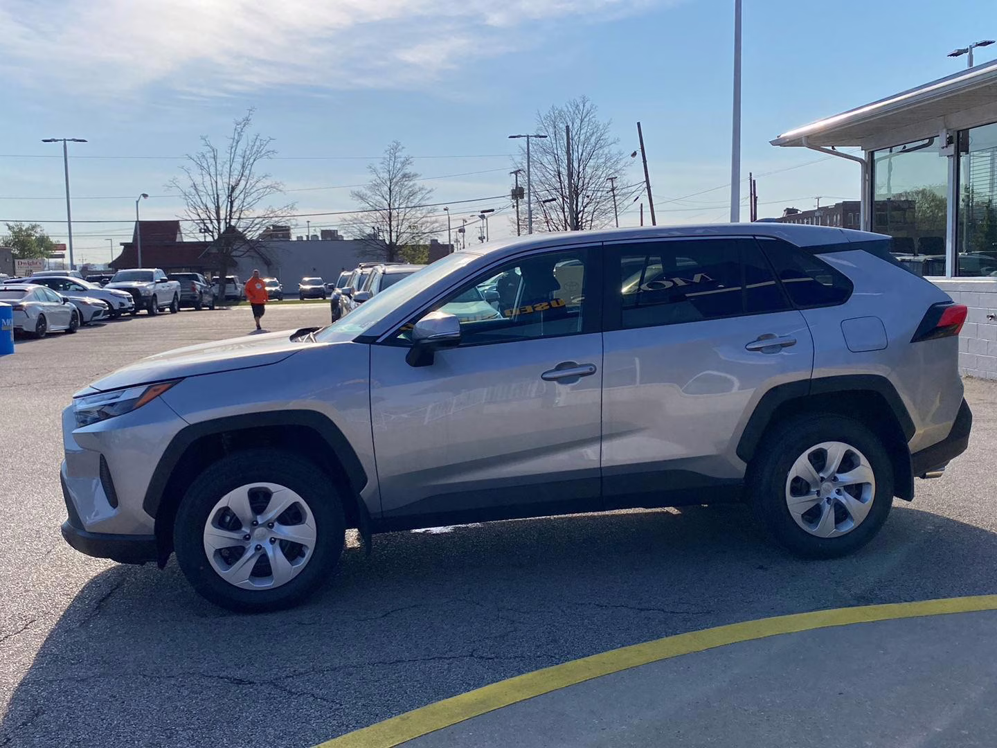 2025 Silver Sky Metallic Toyota RAV4 LE AWD SUV