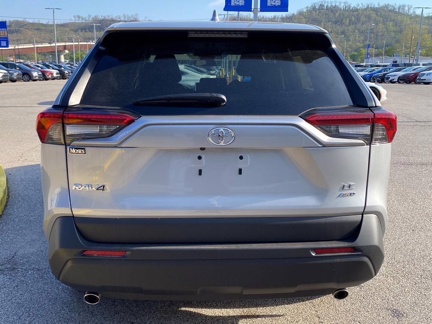 2025 Silver Sky Metallic Toyota RAV4 LE AWD SUV