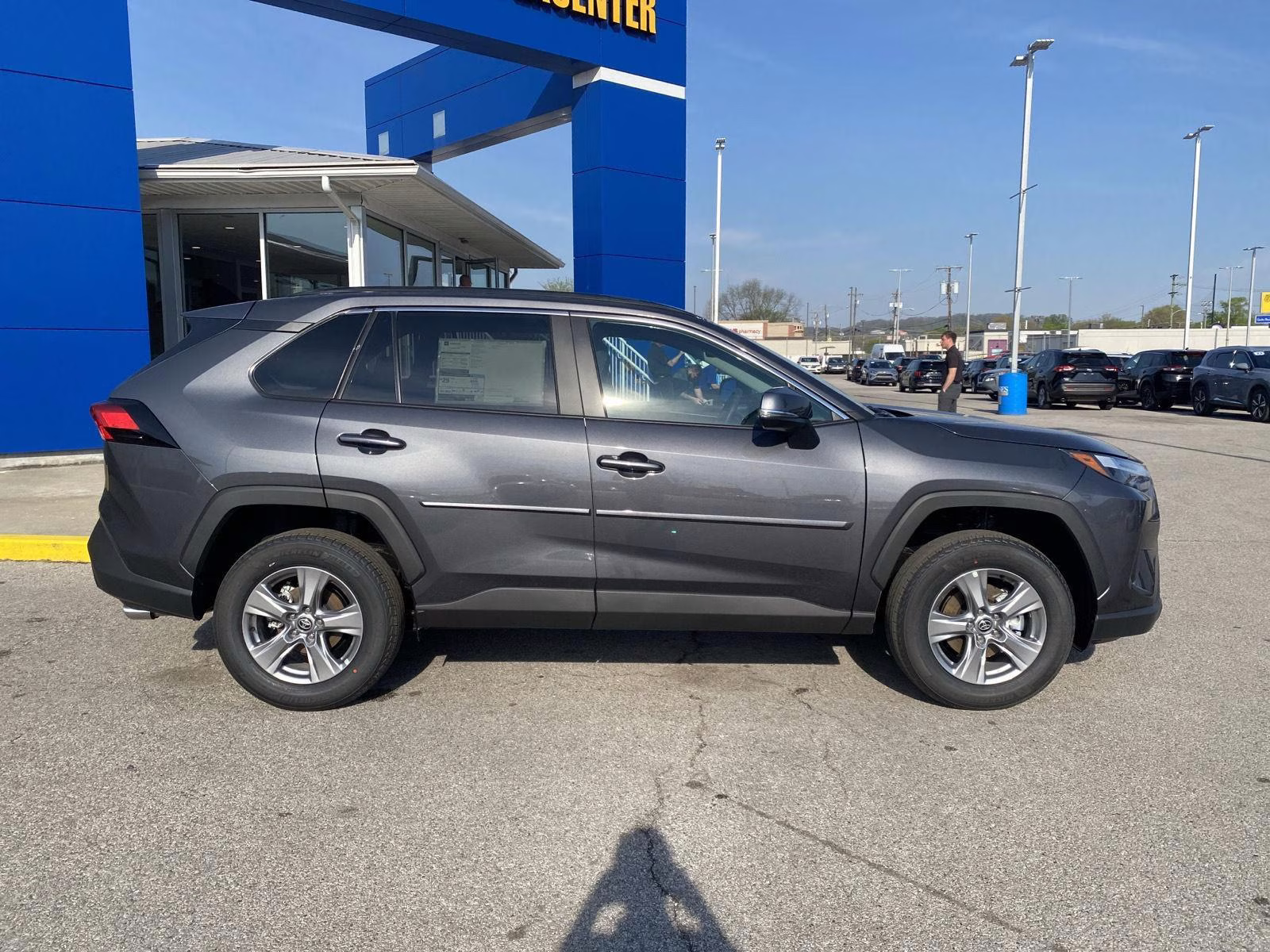 2025 Magnetic Gray Metallic Toyota RAV4 XLE AWD SUV